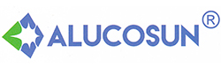 โลโก้ แผ่นคอมโพสิต ยี่ห้อ Alucosun อลูโคซัน