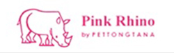 โลโก้ แผ่นคอมโพสิต ยี่ห้อ Pink Rhino พิ้งค์ไรโน่